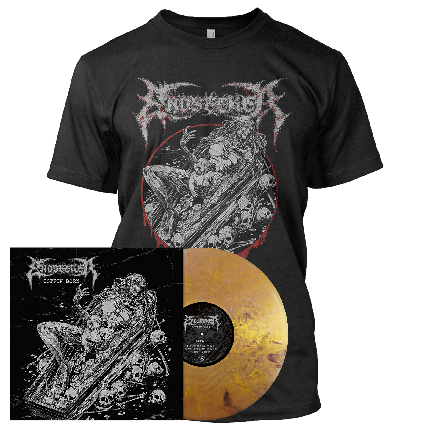 Endseeker - Coffin Born | Royalty Metallic Vinyl Bundle