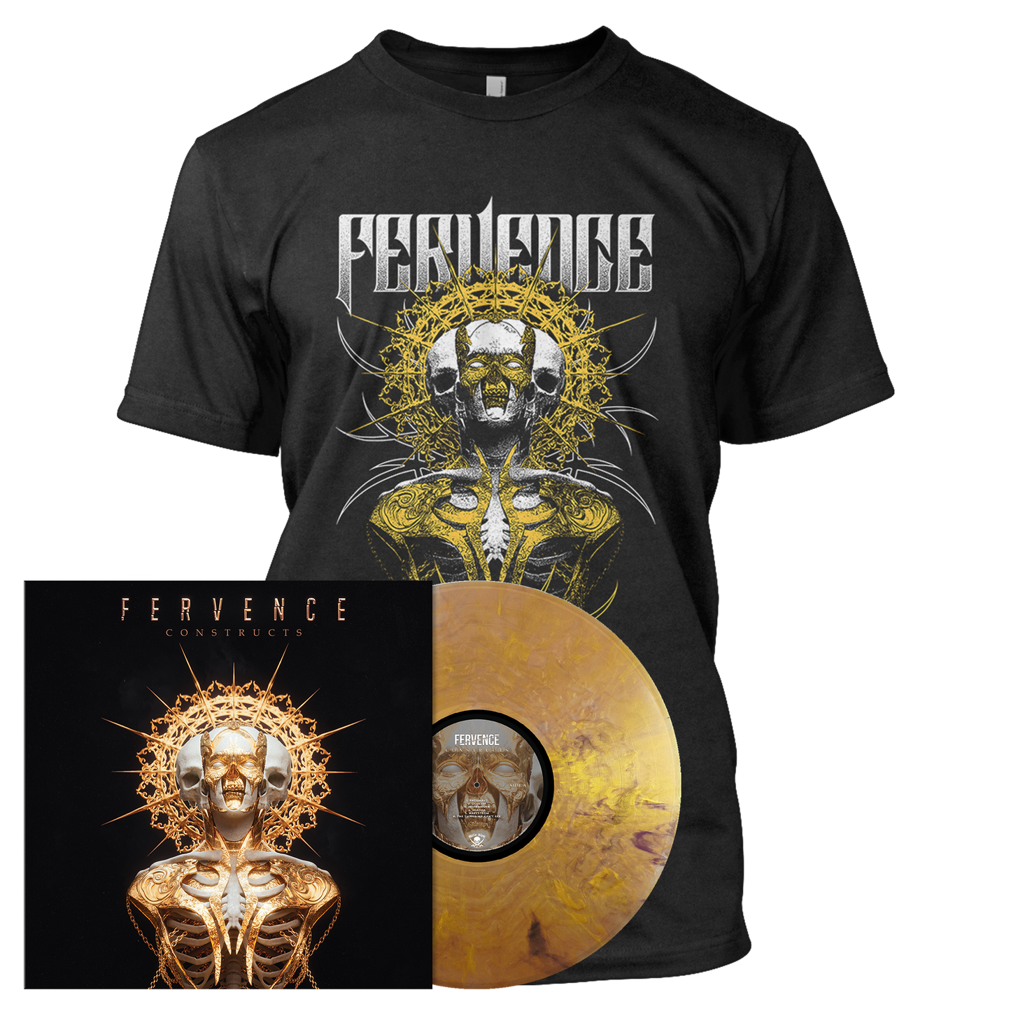 Fervence - Constructs | "Royalty" Metallic Marble Vinyl Bundle