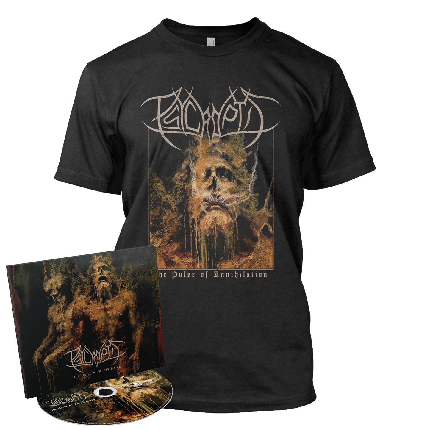 Psycroptic - The Pulse of Annihilation | Digi CD Bundle