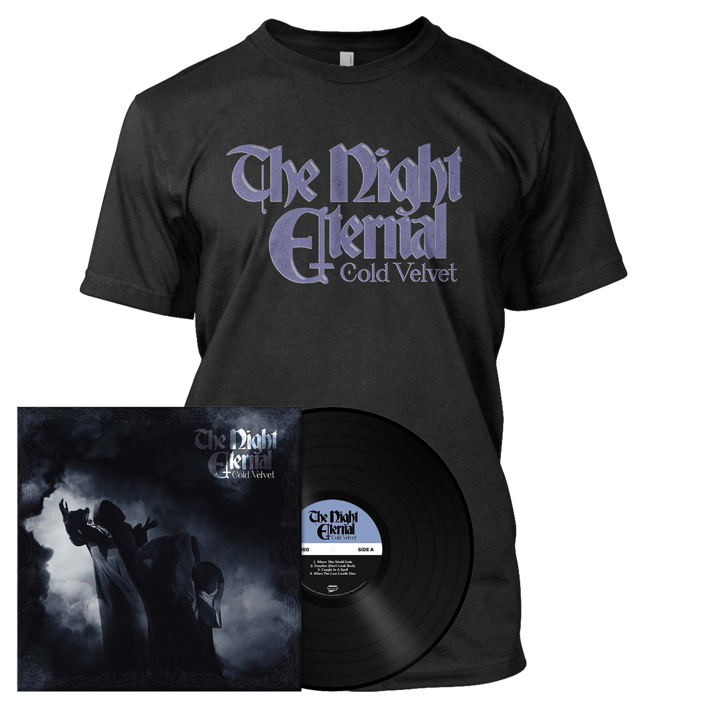 The Night Eternal - Cold Velvet | 180g Black Vinyl Bundle