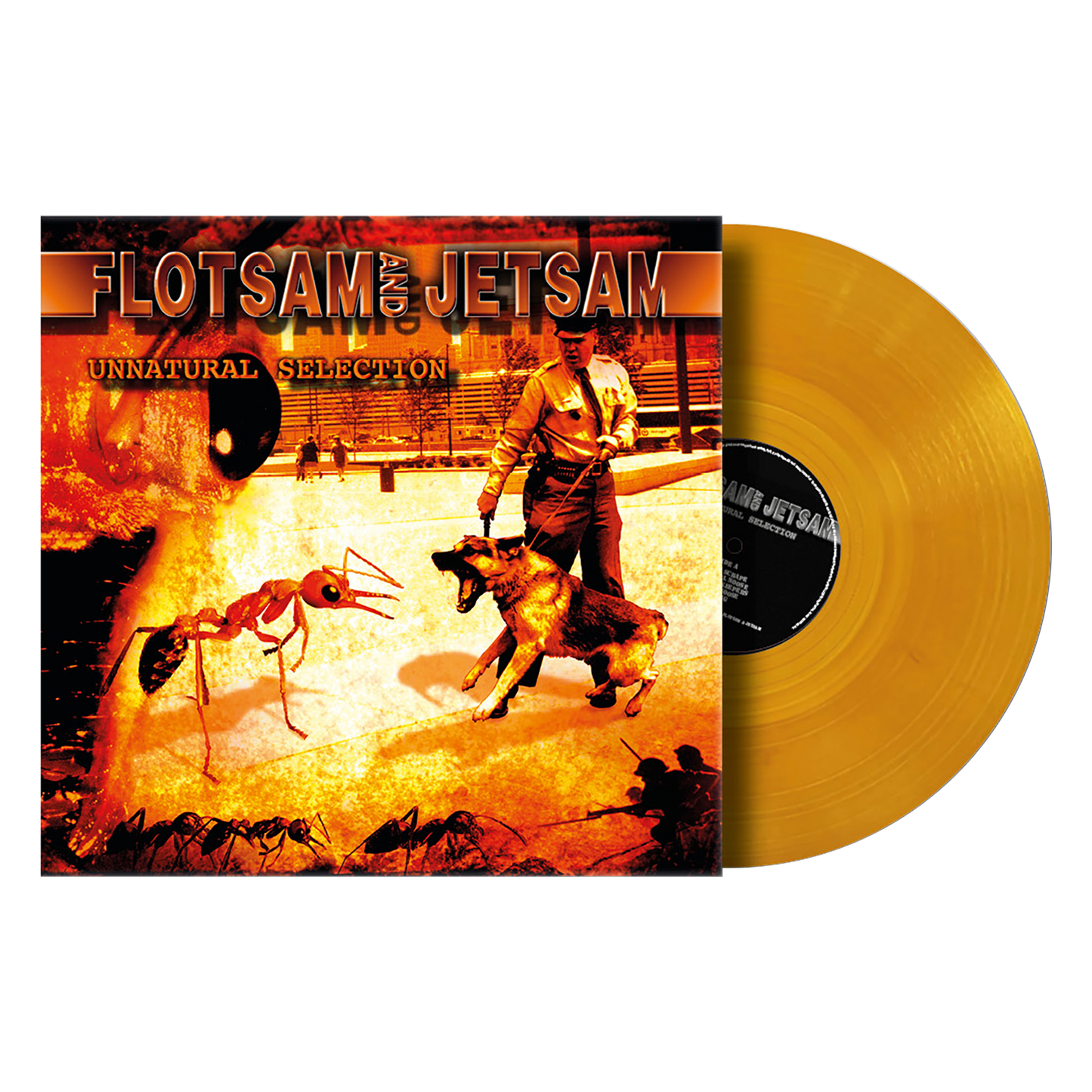 Flotsam & Jetsam (Unnatural Selection) Orange Crystal Vinyl