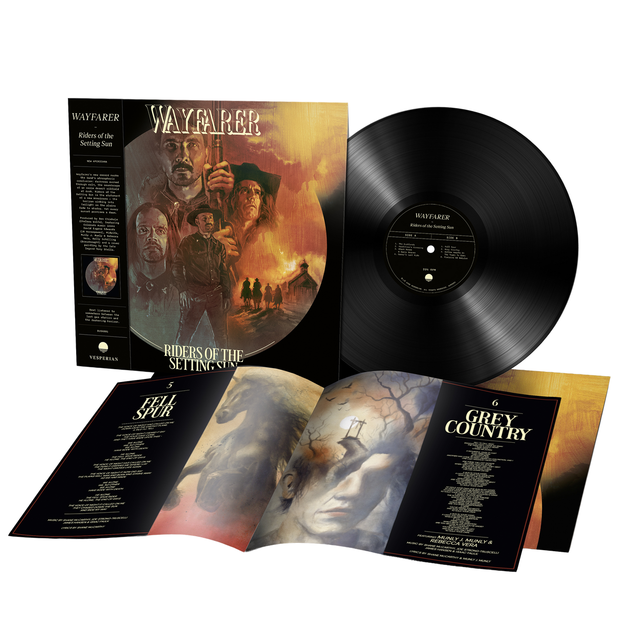 Wayfarer (Riders of the Setting Sun) 180g Black Vinyl