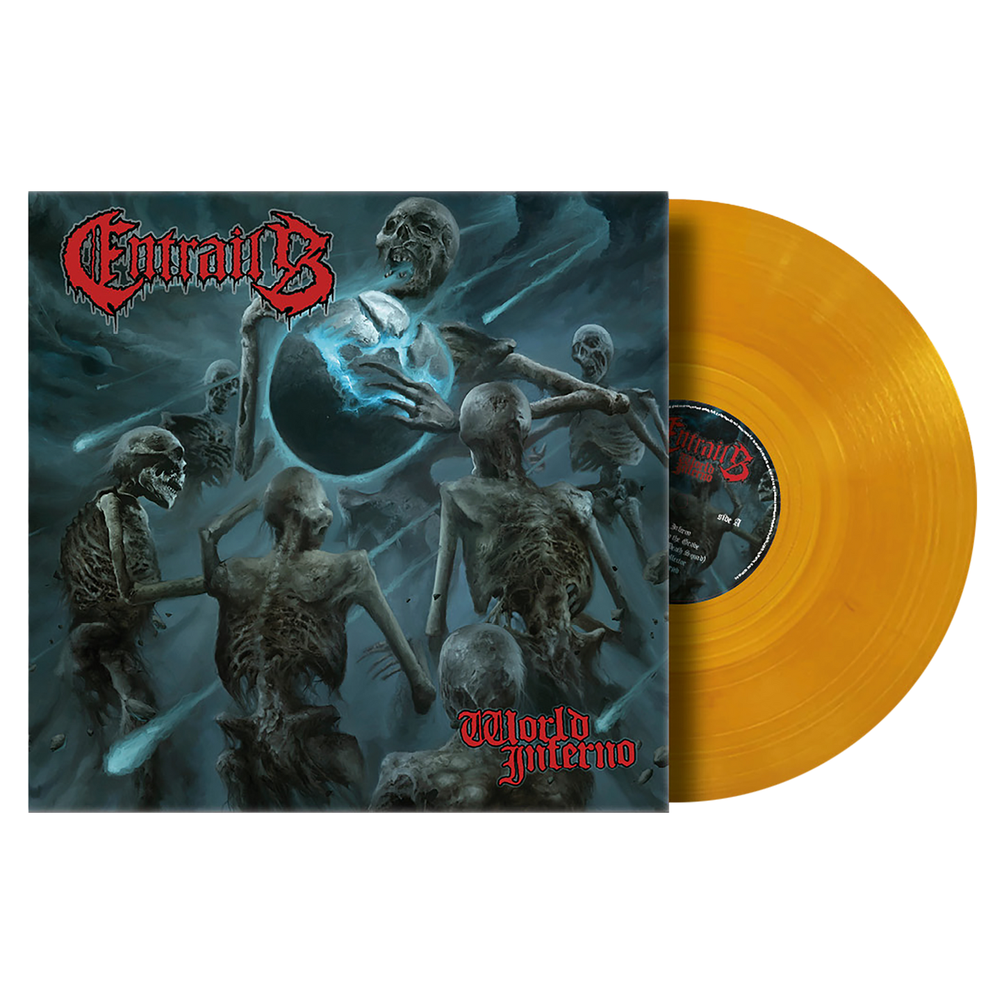 Entrails (World Inferno) Orange Crystal Vinyl