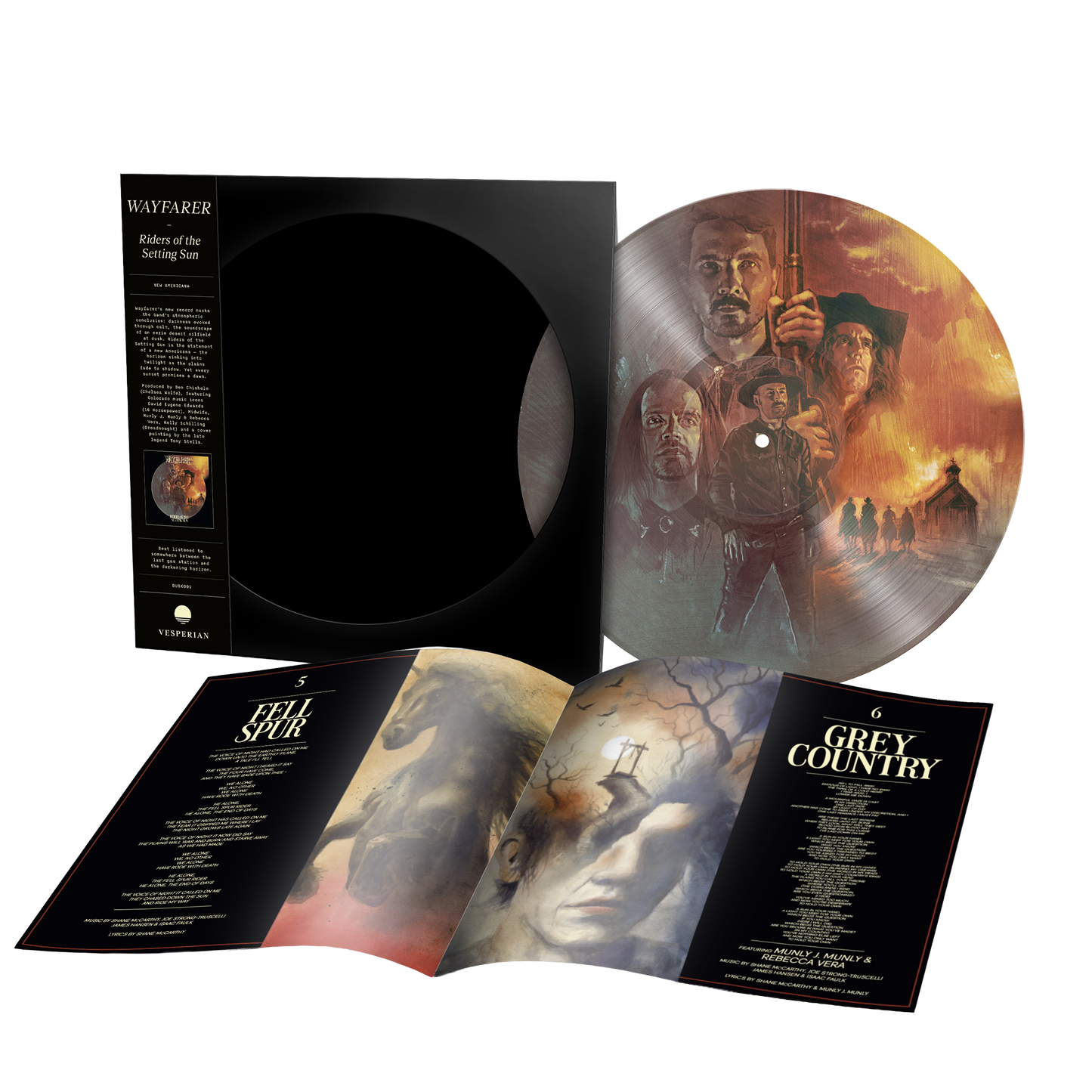 Wayfarer (Riders of the Setting Sun) Picture Vinyl