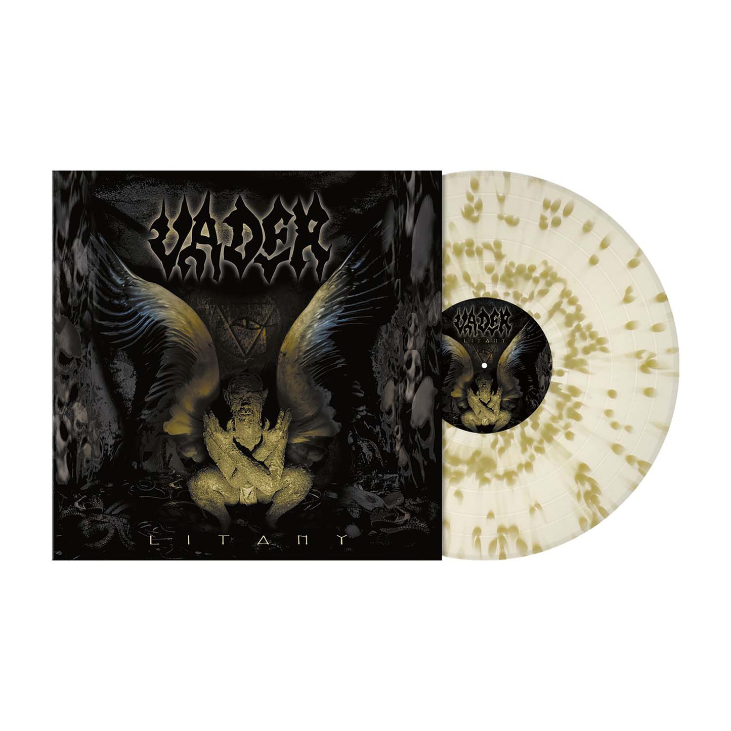 Vader (Litany) Clear/Gold Splatter Vinyl