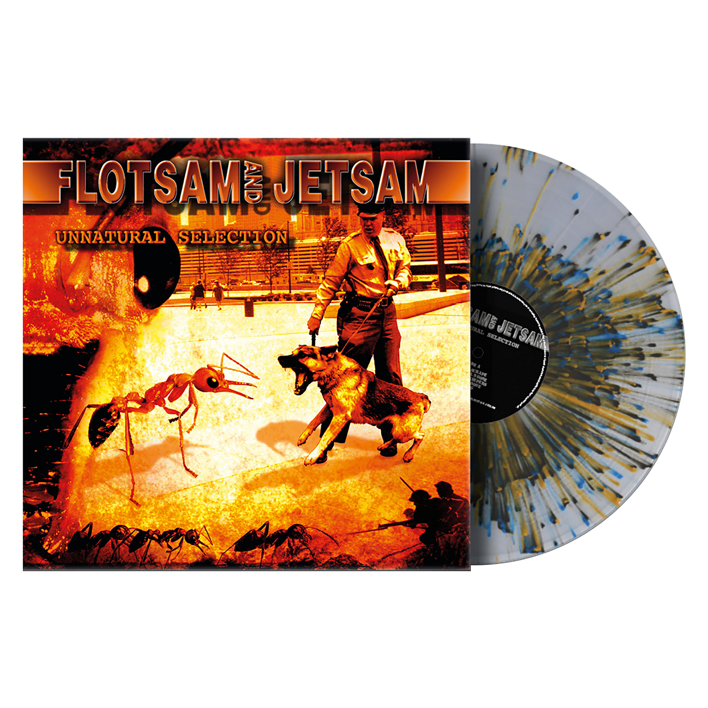 Flotsam & Jetsam (Unnatural Selection) Clear Splatter Vinyl