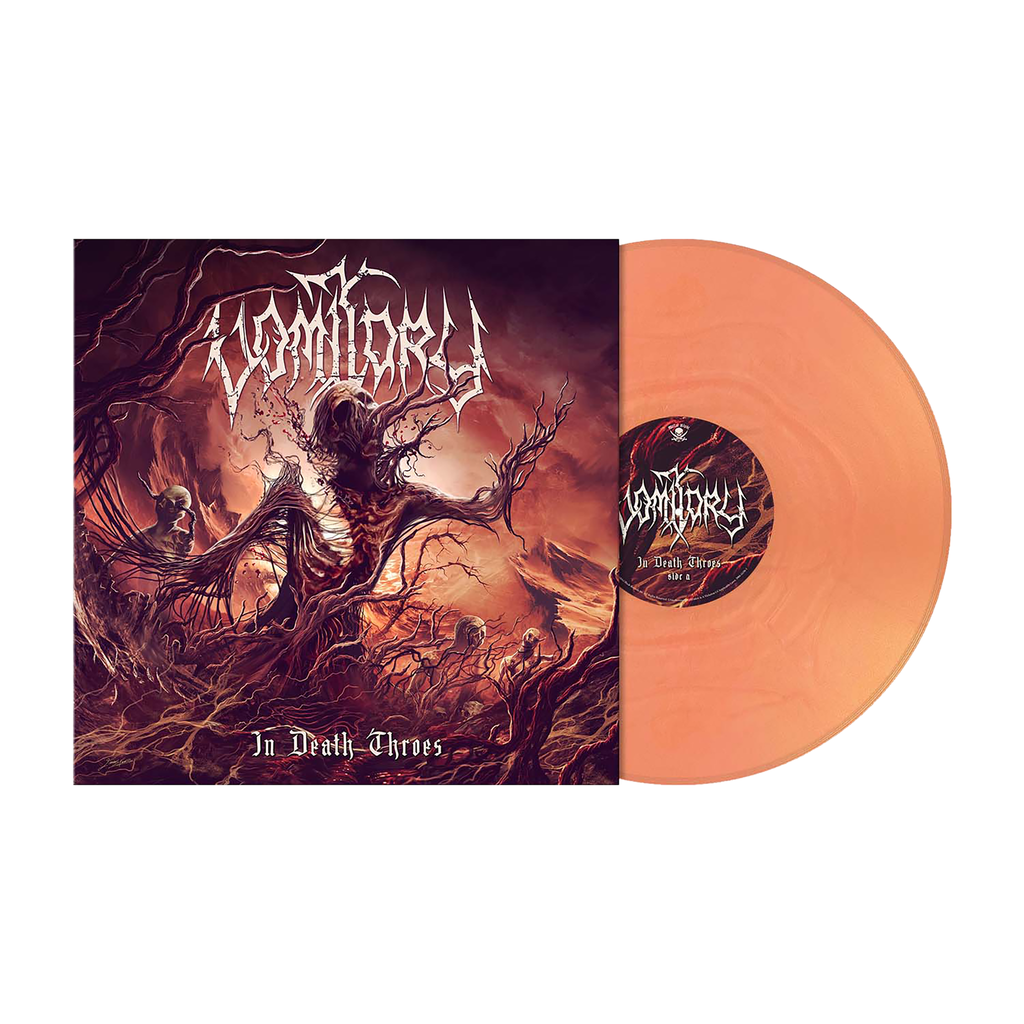 Vomitory (In Death Throes ) Coral Metallic Marbled Vinyl – Metal