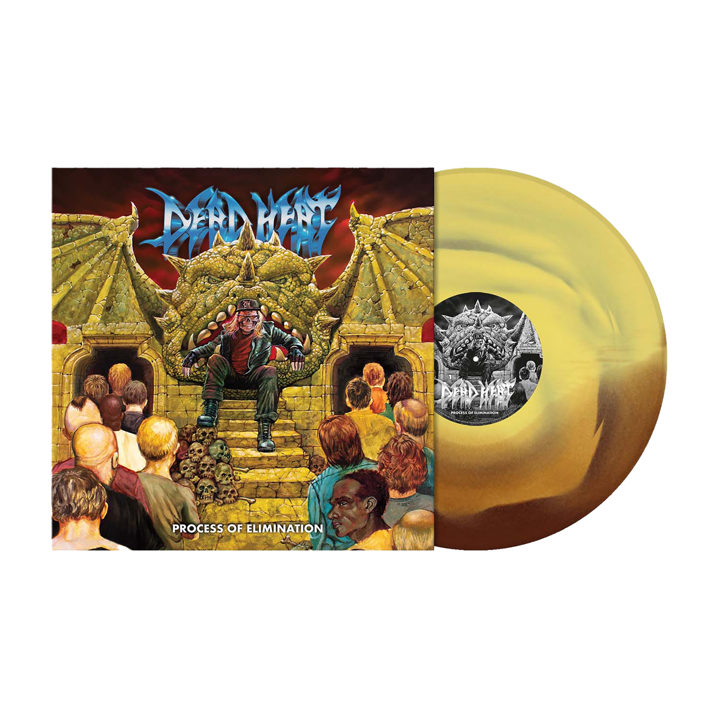 Dead Heat (Process of Elimination) Yellow/Brown Merged Vinyl
