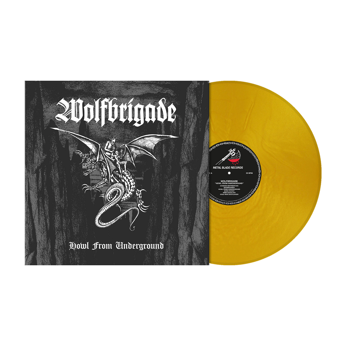 Wolfbrigade (Howl From Underground) Gold Metallic Vinyl