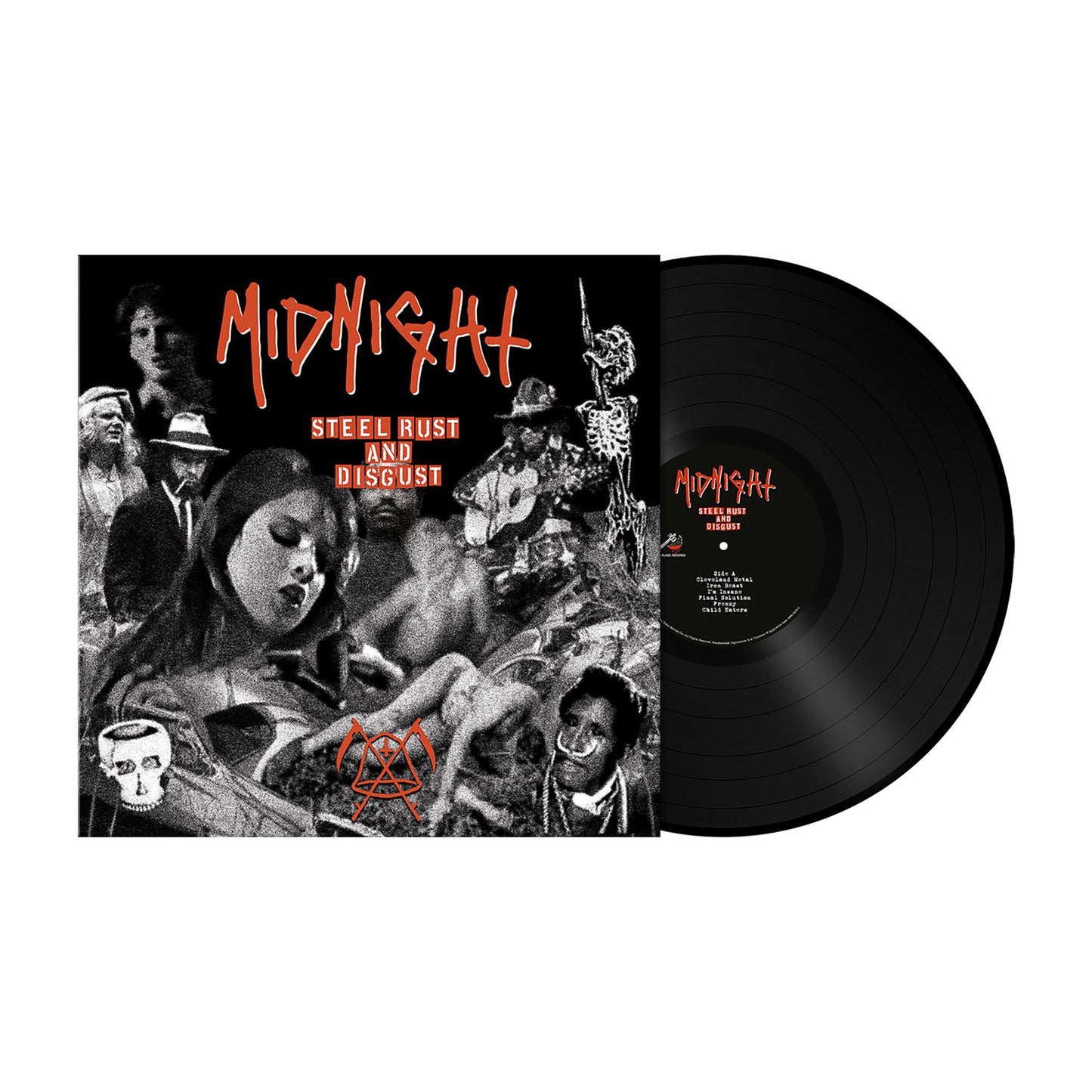 Midnight (Steel, Rust and Disgust) 180g Black Vinyl