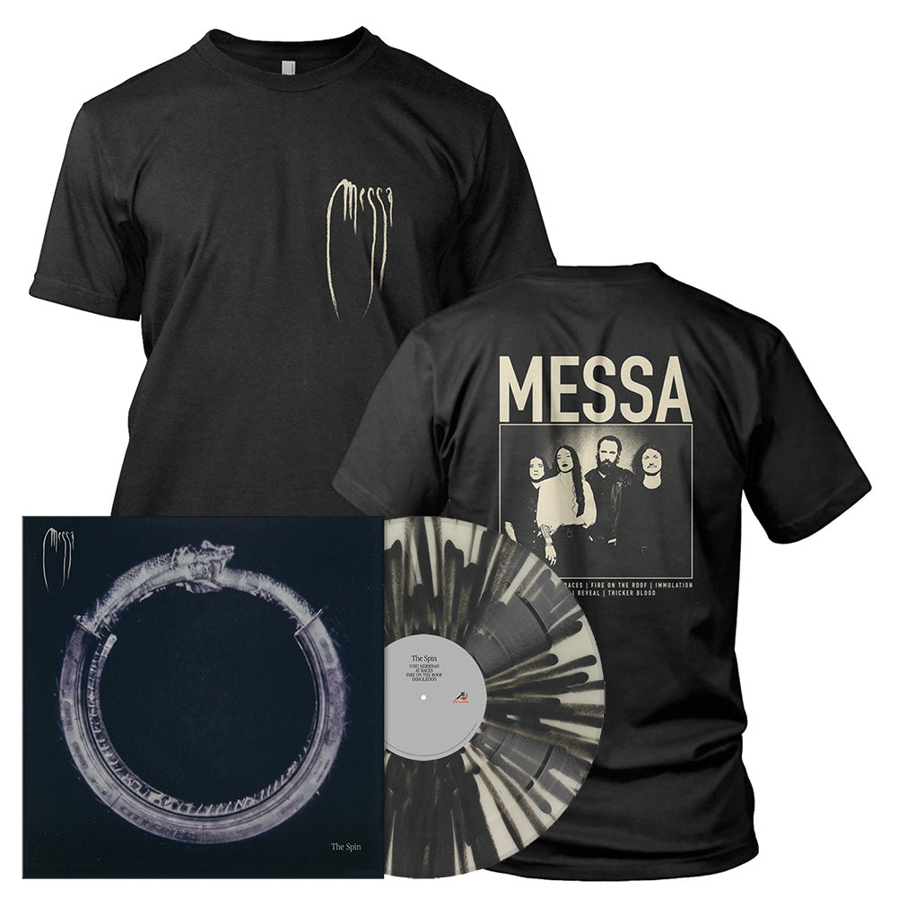 Messa - The Spin | Clear/Black Splatter Vinyl Bundle