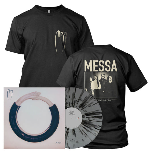 Messa - The Spin | Silver/Black Splatter Vinyl Bundle