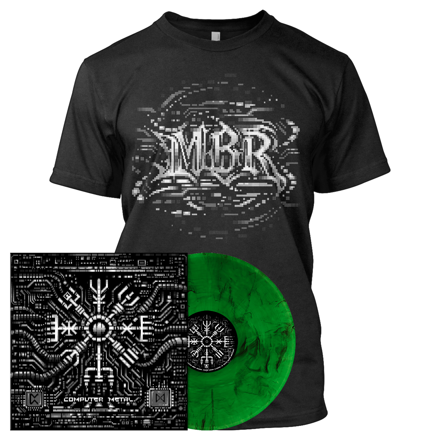 Master Boot Record - COMPUTER METAL | Terminal Green Smoke Vinyl Bundle