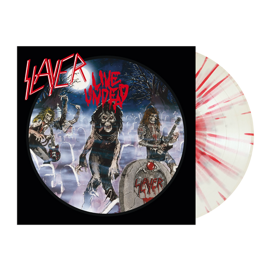 Slayer - Live Undead | Blood-Red/White Splatter Vinyl