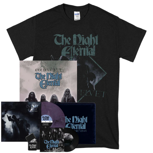 Cold Velvet Cover | Clear Purple w/Black Smoke Vinyl+7 Inch Bundle