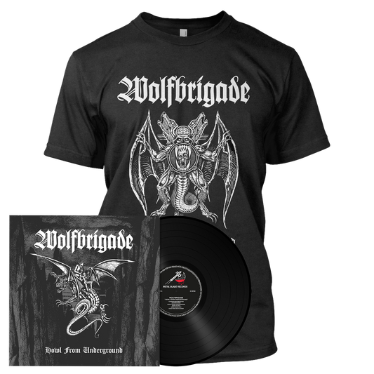 Wolfbrigade - Howl From Underground | 180g Black Vinyl Bundle