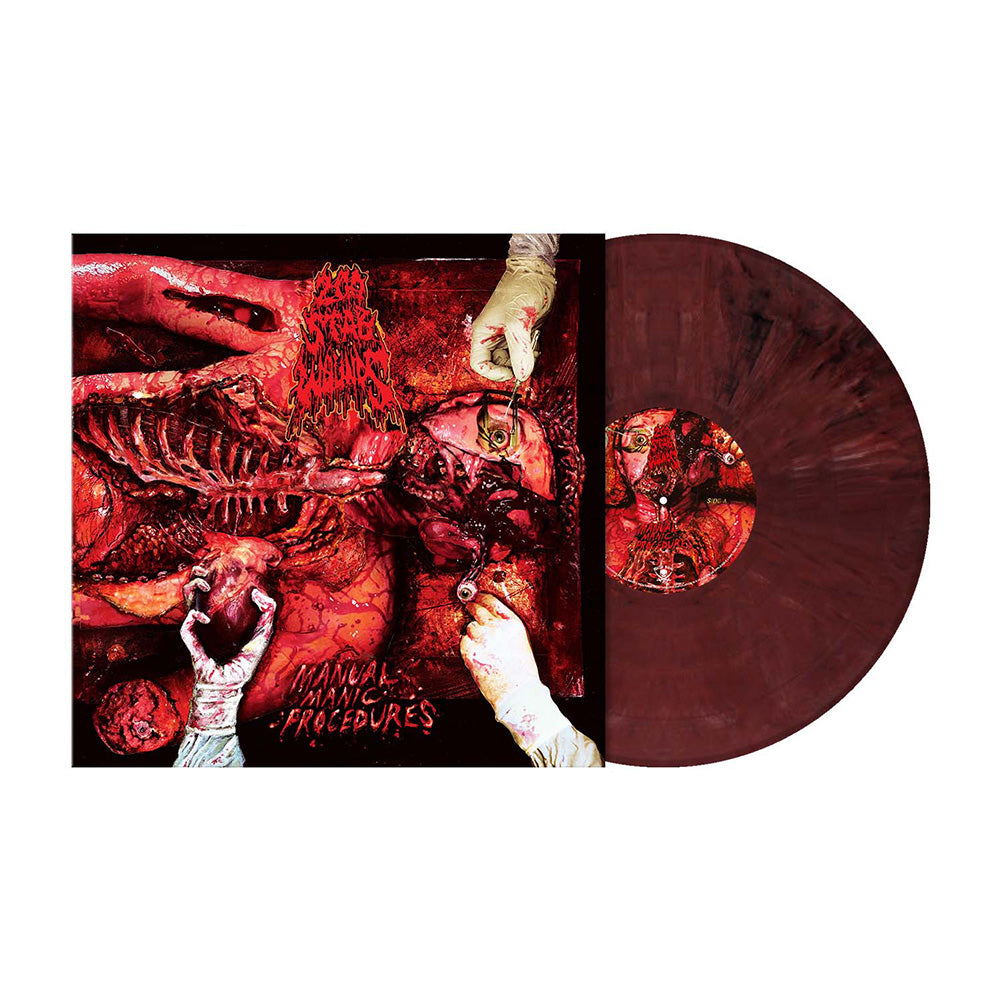 200 Stab Wounds (Manual Manic Procedures) "Dark Liver" Marbled Vinyl