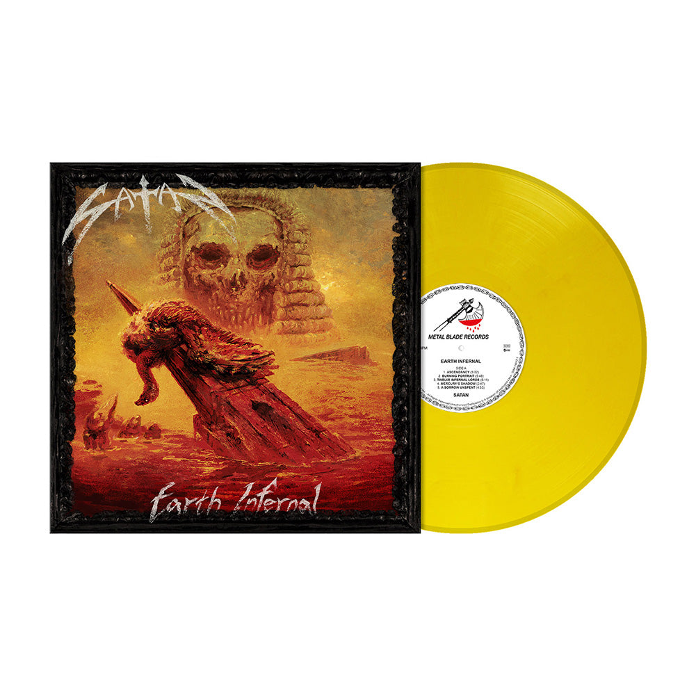 Satan (Earth Infernal) Light Yellow Marbled Vinyl