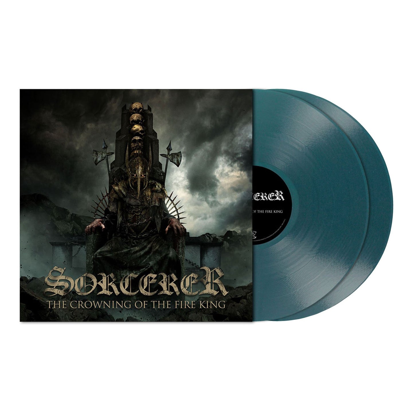 Sorcerer (The Crowning ...) 2xClr Trqs Blue Vinyl