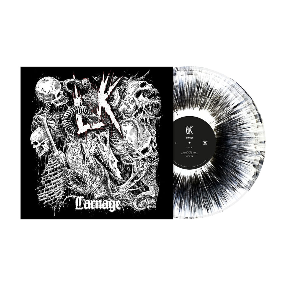 Lik (Carnage) White/Black Dust Vinyl