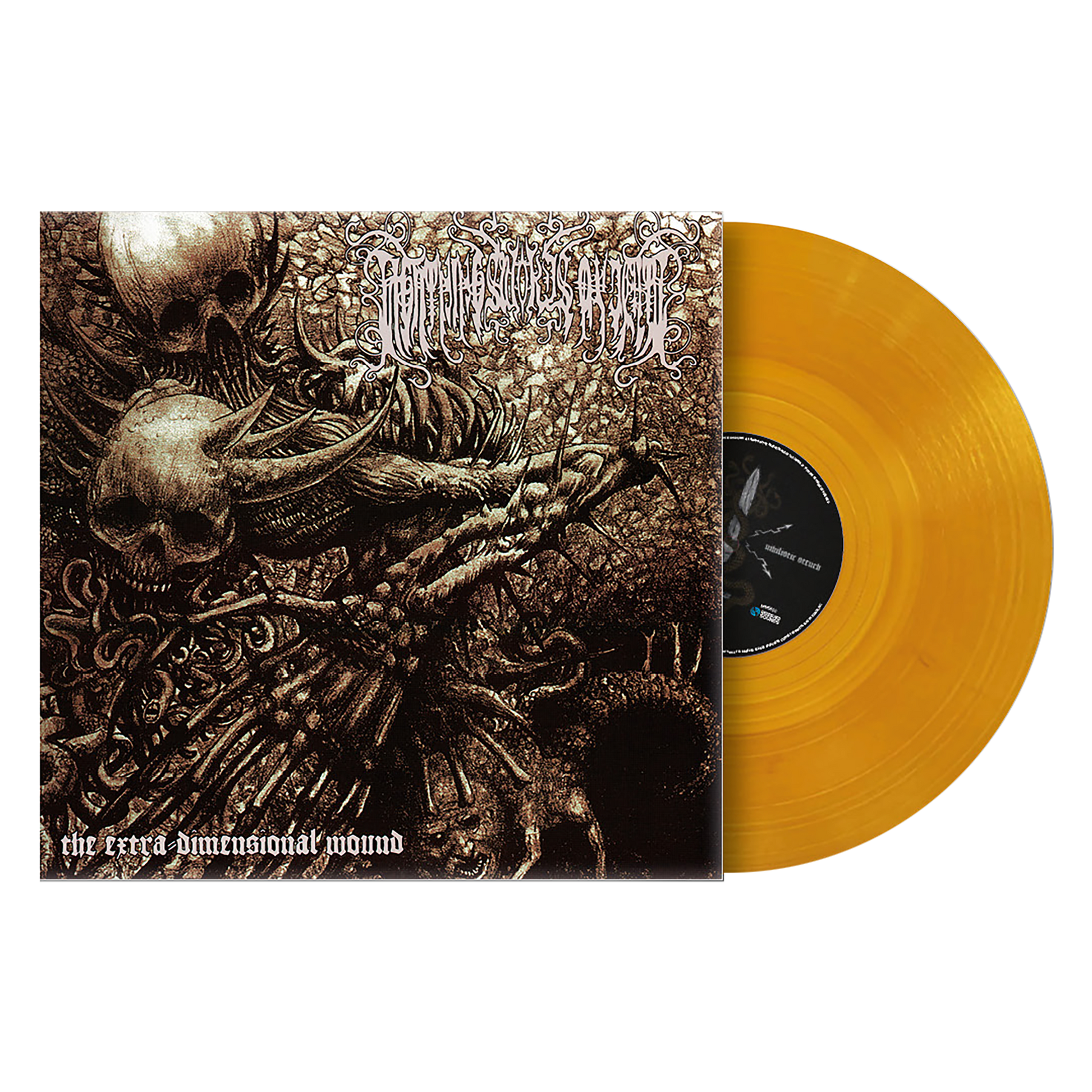 The Lightning Swords Of Death (The Extra Dimensional Wound) Orange Crystal Vinyl