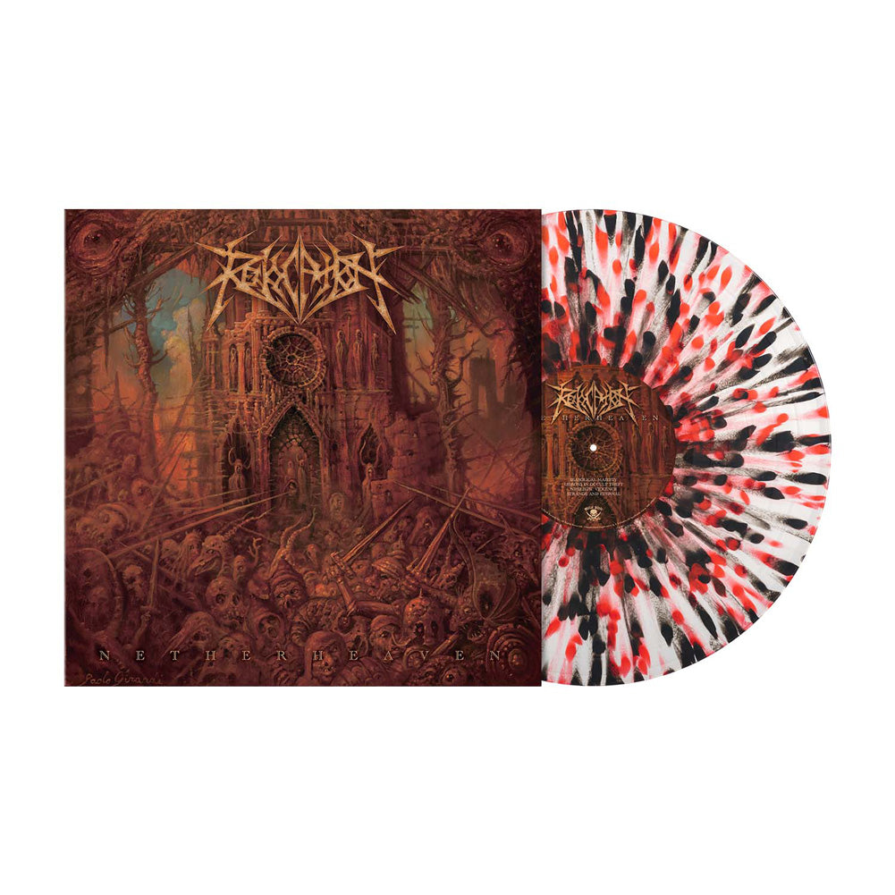 Revication Metal Revocation - Netherheaven | Clear w/ Black & Red Splatter Vinyl – Metal ...