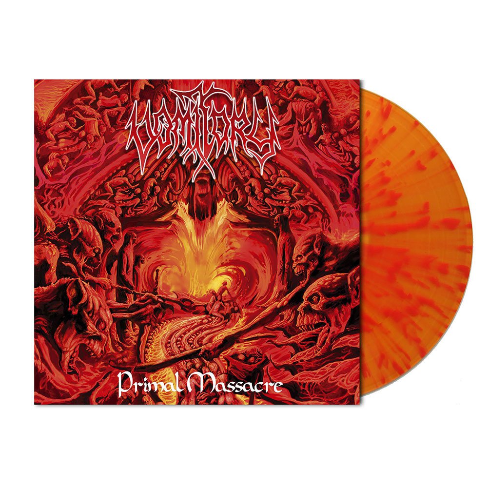 Vomitory (Primal Massacre) Flame Splatter Vinyl