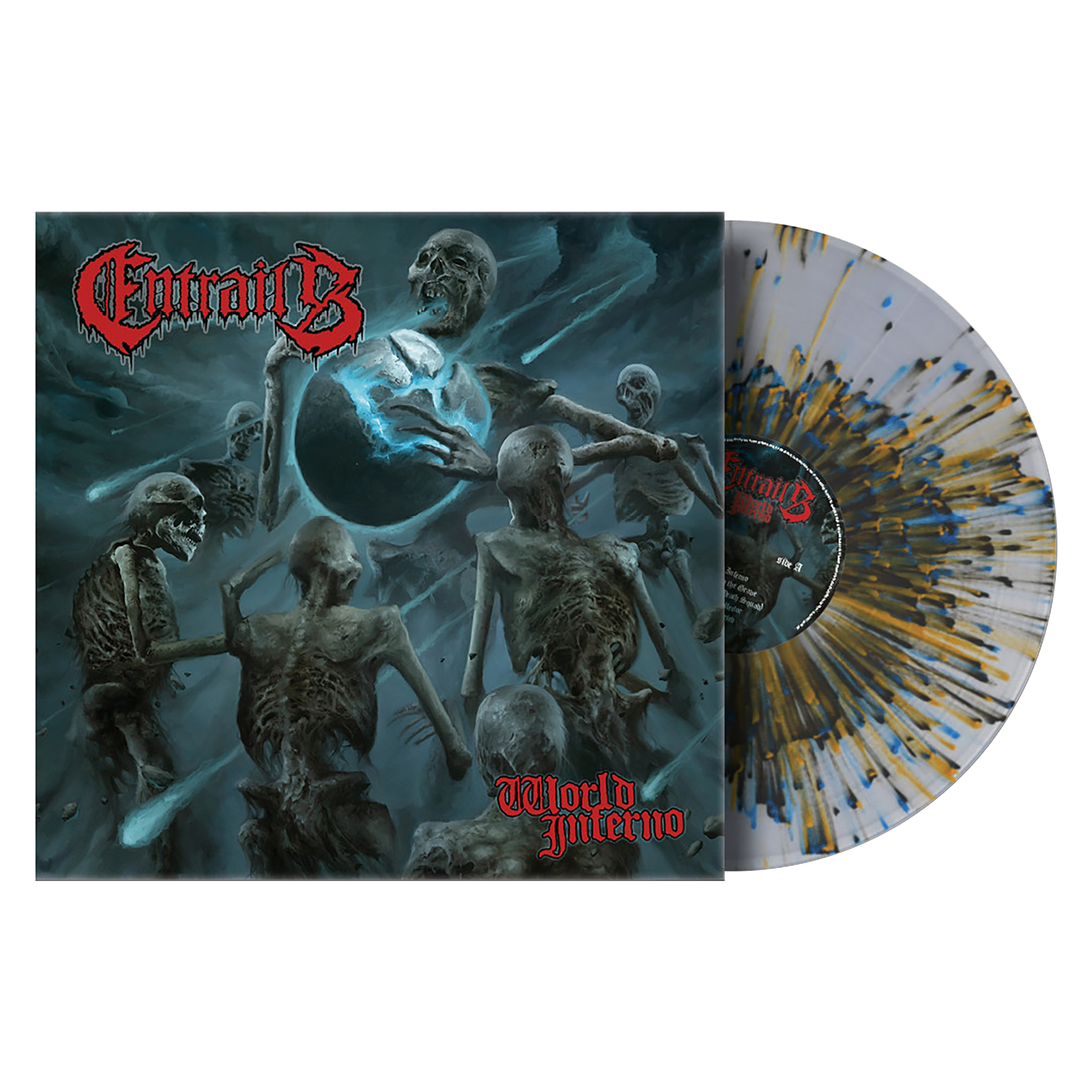Entrails (World Inferno) Clear Splatter Vinyl