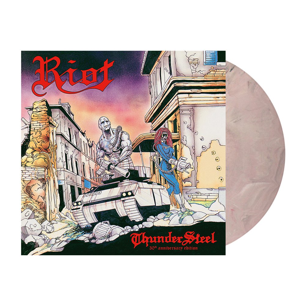 Riot (Thundersteel 30th Anniversary) Pale Thistle Grey Marbled Vinyl