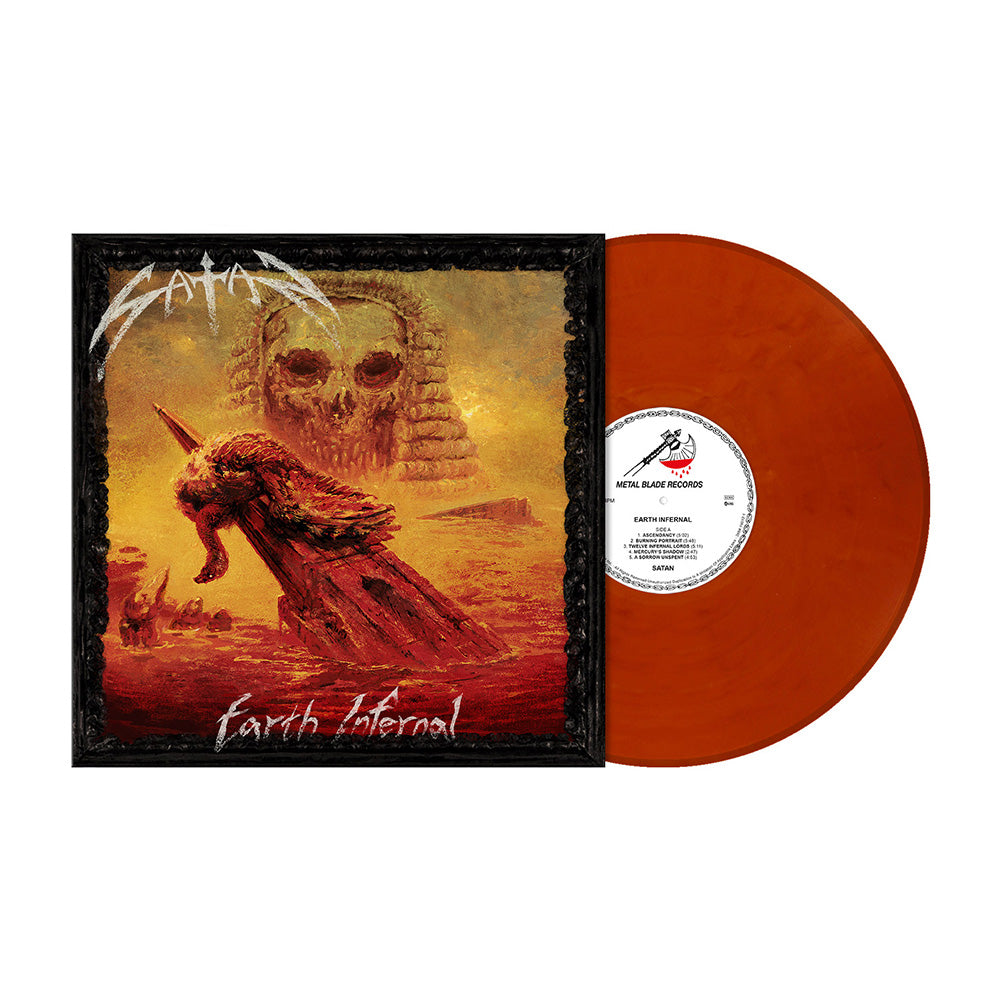 Satan (Earth Infernal) Copper Brown Marbled Vinyl