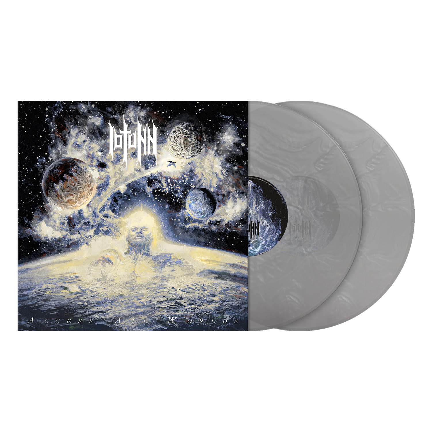 Iotunn (Access All Worlds) 2xSilver Crystal Clear Melt Vinyl