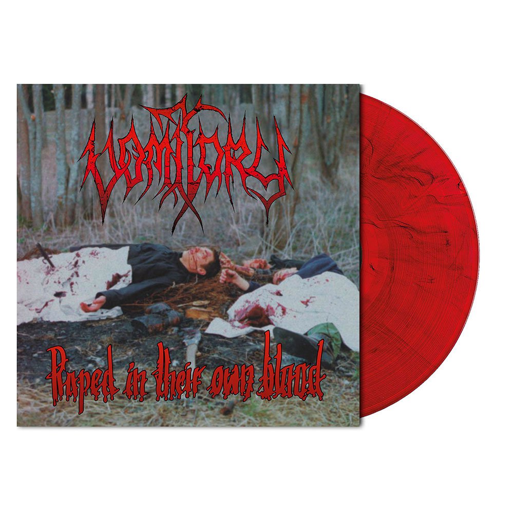 Vomitory (Raped In Their Own Blood) Red Black Marbled Vinyl