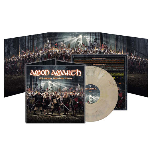 Amon Amarth (The Great Heathen Army) Fur Off White Vinyl