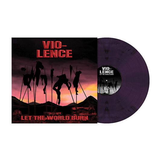 Vio-Lence (Let the World Burn) Deep Violet Marbled Vinyl