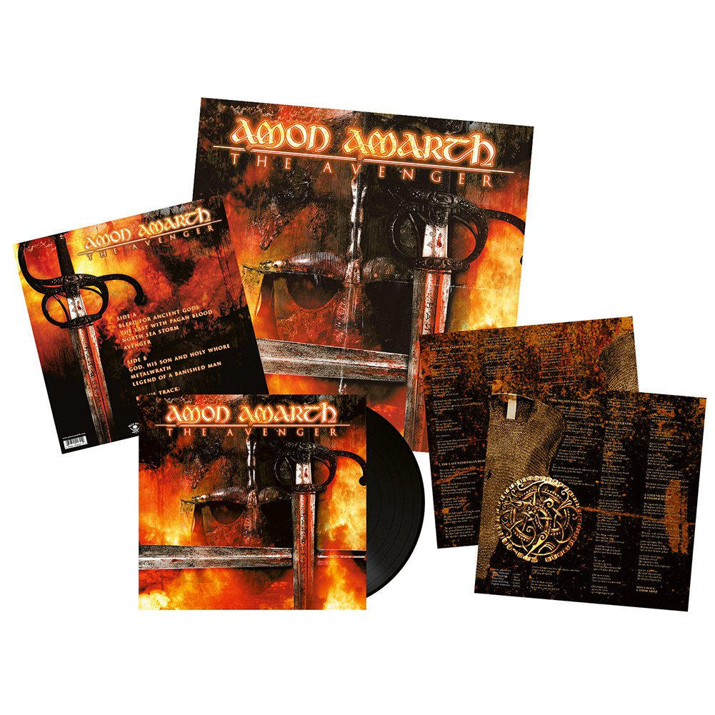 Amon Amarth (The Avenger) 180g Blck Vinyl