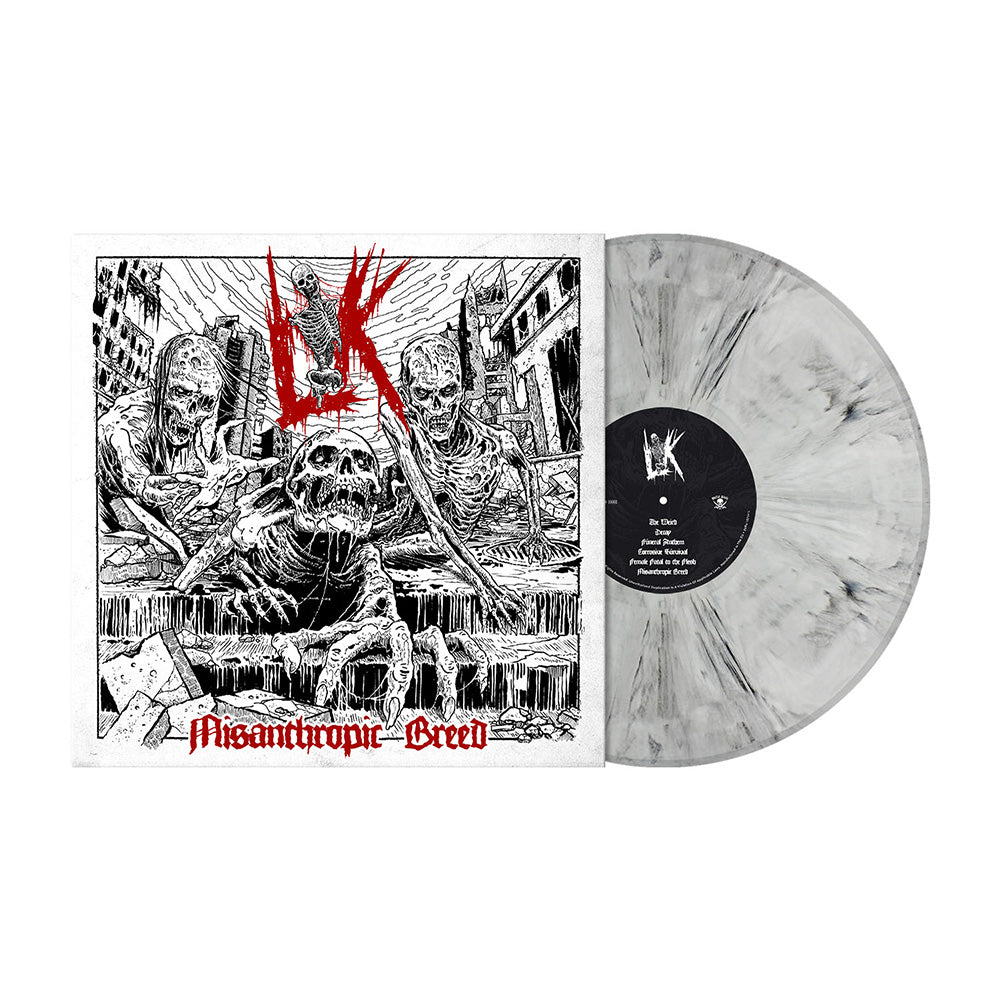 Lik (Misanthropic Breed) White/Black Marbled Vinyl