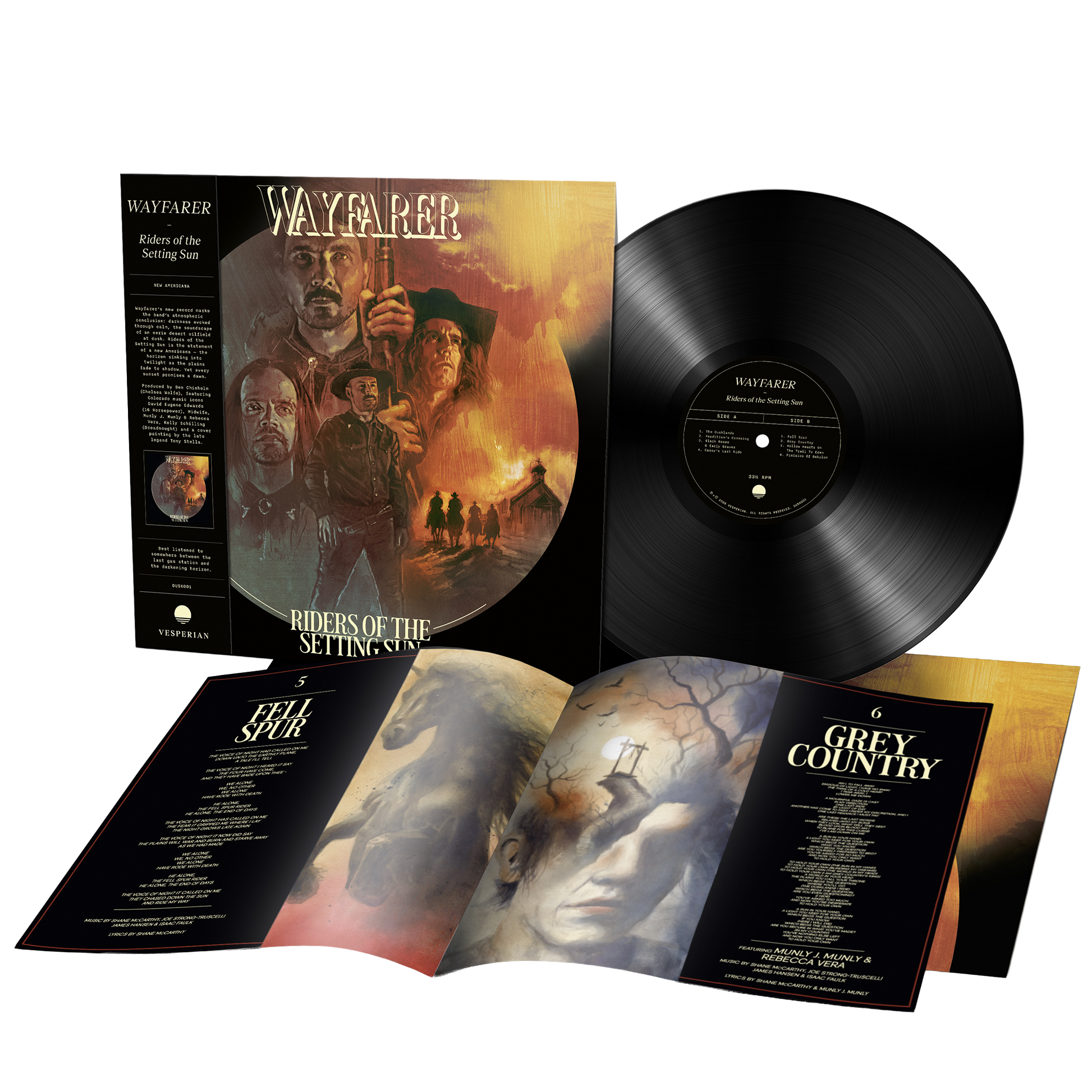 Wayfarer (Riders of the Setting Sun) 180g Black Vinyl