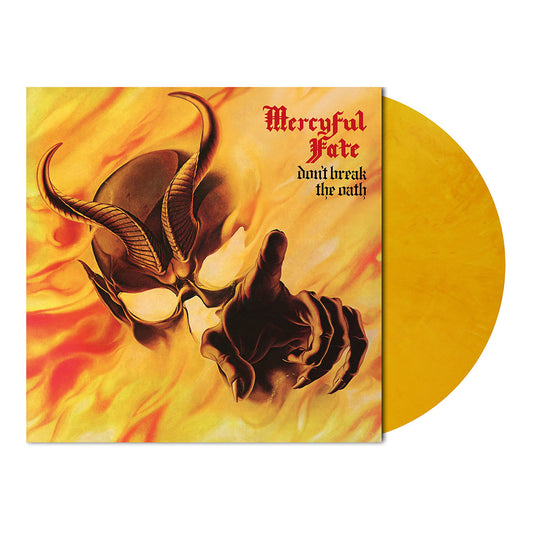 Mercyful Fate (Don't Break The Oath) Golden Yellow Marbled Vinyl