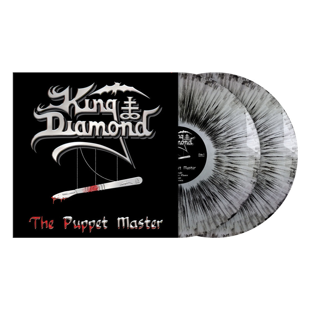 King Diamond (The Puppet Master) 2xSilver "Black Dust" Vinyl