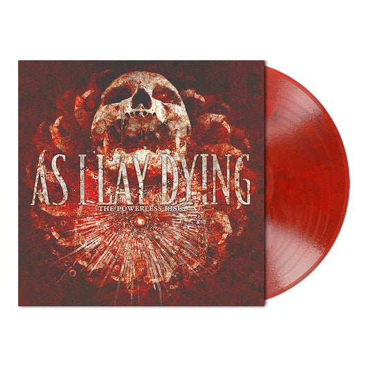 As I Lay Dying (The Powerless Rise) Red/Black Marbled Vinyl