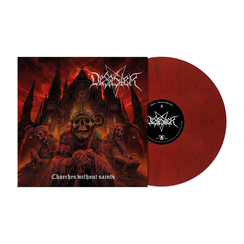 Desaster (Churches Without Saints) Dark Red Marbled Vinyl