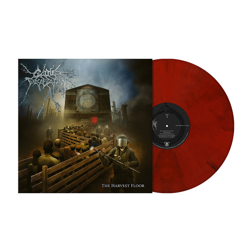 Cattle Decapitation (The Harvest Floor) Dark Red Marbled Vinyl