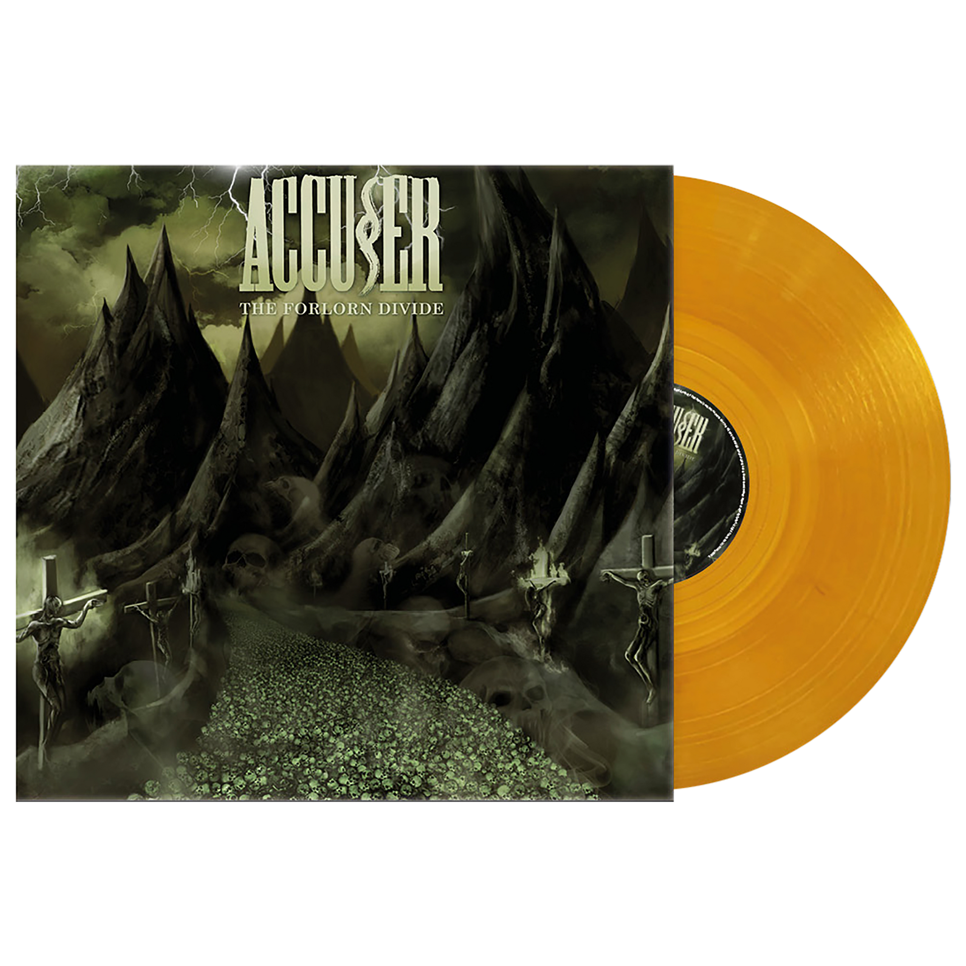 Accuser (The Forlorn Divide) Orange Crystal Vinyl