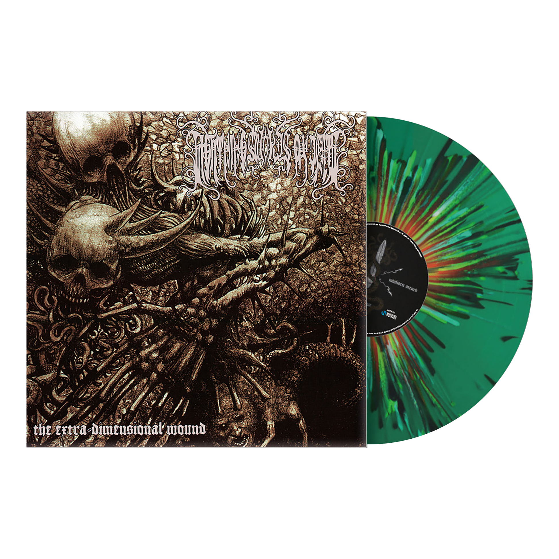 The Lightning Swords Of Death (The Extra Dimensional Wound) Green Splatter Vinyl