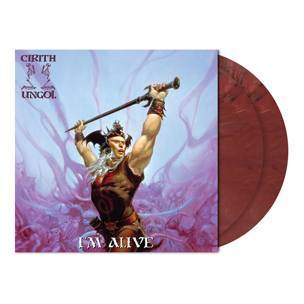 Cirith Ungol (I'm Alive) 2xRed Rust Marbled Vinyl