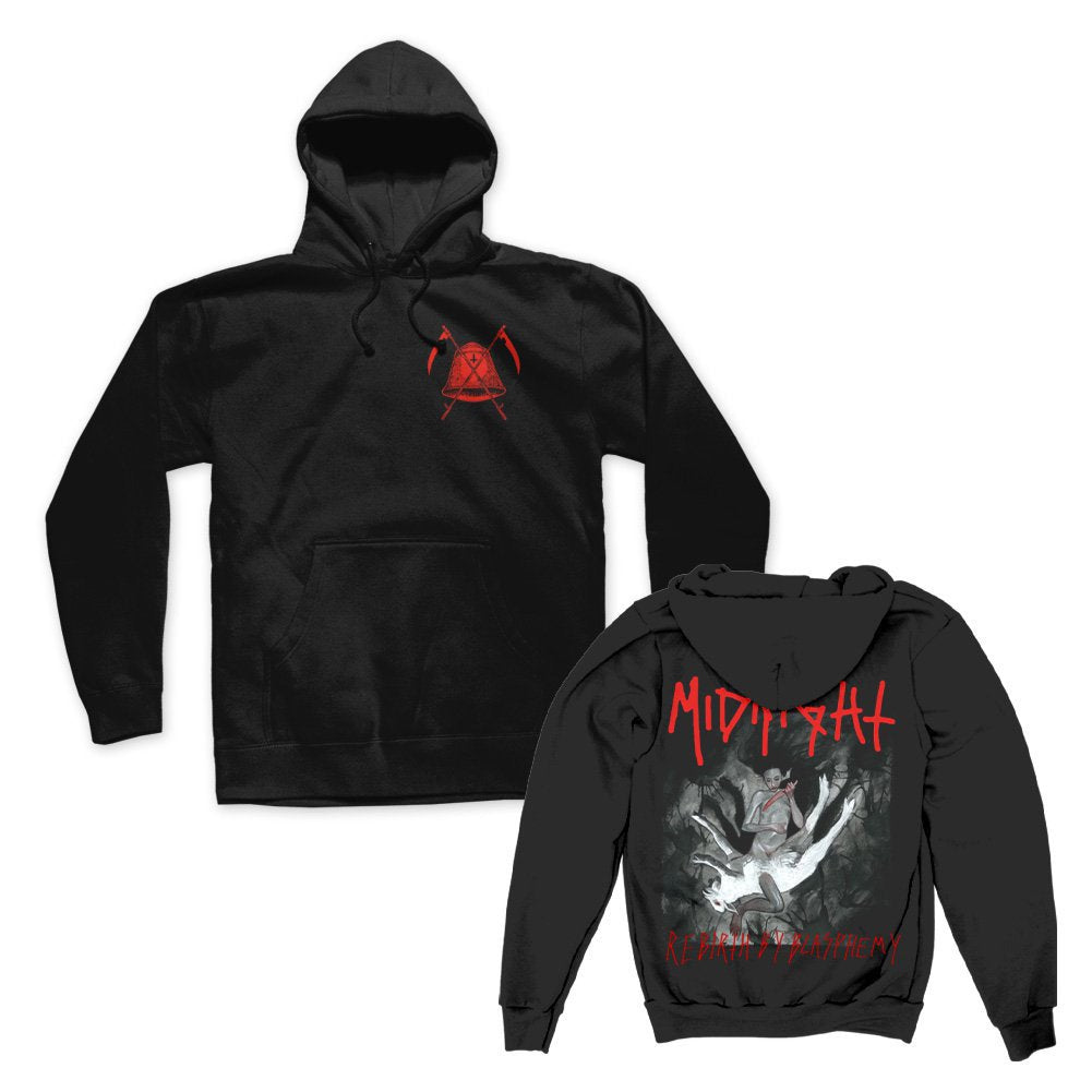 Midnight (Rebirth By Blasphemy Album) Hoodie XL