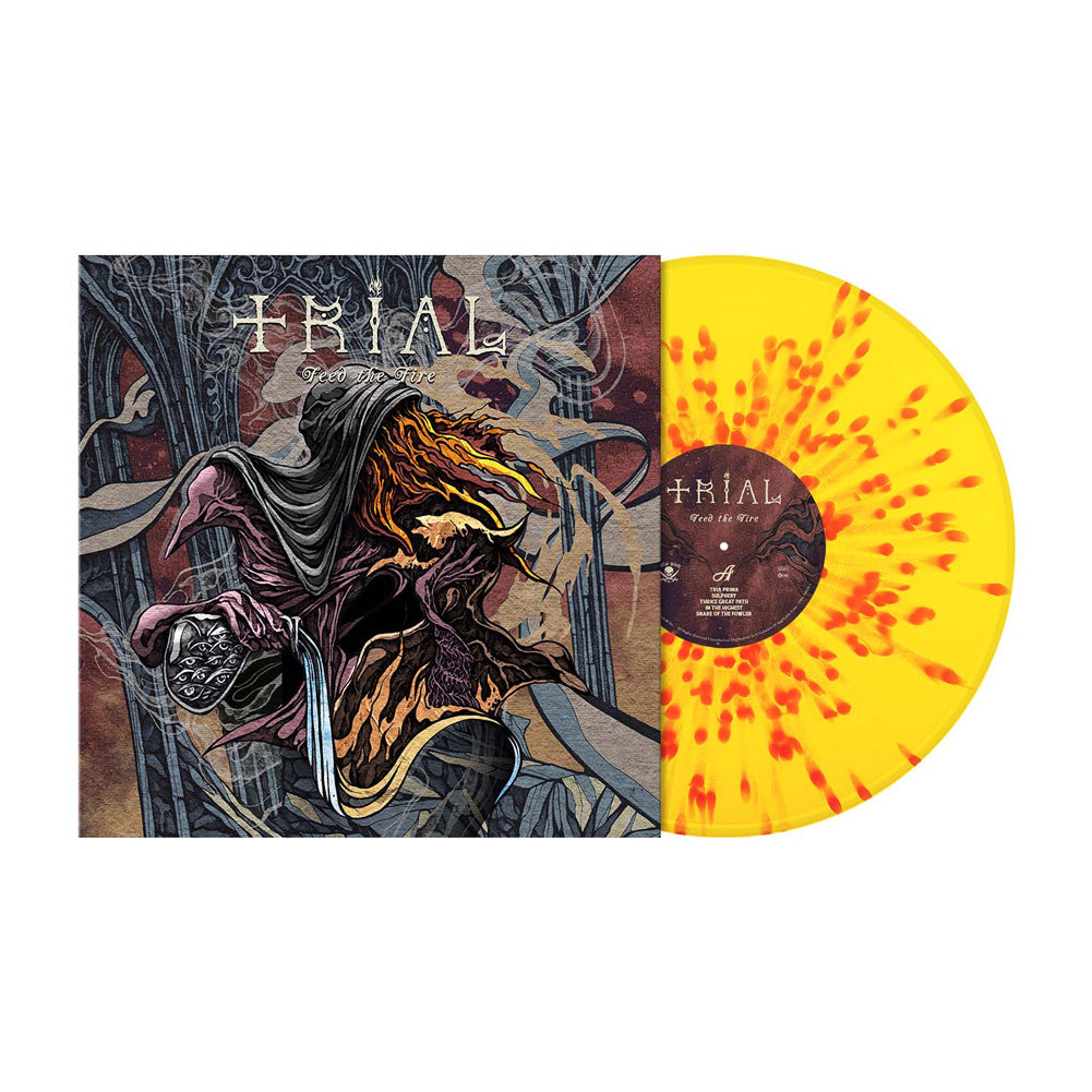 Trial (swe) (Feed the Fire) Trans. Orange w/Red Splatter Vinyl