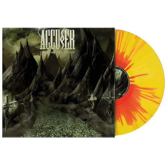 Accuser (The Forlorn Divide) Red Yellow Splatter Vinyl
