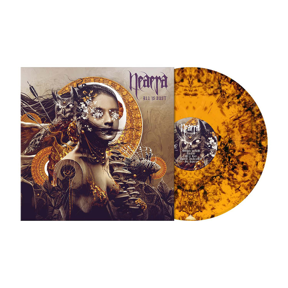 Neaera (All Is Dust) Orange/Black Dust Splatter Vinyl