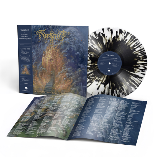 Forsman (Brenndar Rustir og Fuorandi Fjörur) Clear/Black Splatter Vinyl